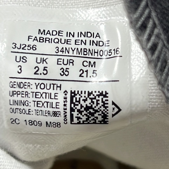 Custom Youth rainbow All-Star converse shoes - Picture 4 of 11